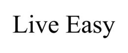 LIVE EASY trademark