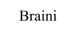 BRAINI trademark