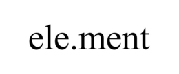 ELE.MENT trademark