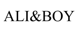 ALI&BOY trademark