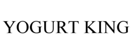YOGURT KING trademark