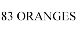 83 ORANGES trademark