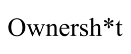 OWNERSH*T trademark