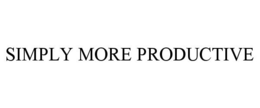 SIMPLY MORE PRODUCTIVE trademark