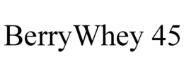BERRYWHEY 45 trademark