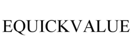 EQUICKVALUE trademark