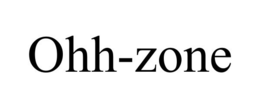 OHH-ZONE trademark