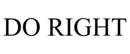 DO RIGHT trademark