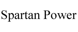 SPARTAN POWER trademark