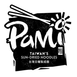 PAMI TAIWAN'S SUN-DRIED NOODLES trademark