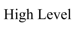 HIGH LEVEL trademark