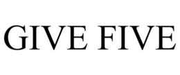 GIVE FIVE trademark