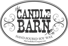 THE CANDLE BARN CO. HAND-POURED SOY WAXTHECANDLEBARNCOMPANY.COM trademark