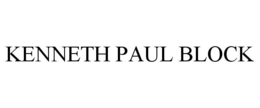 KENNETH PAUL BLOCK trademark