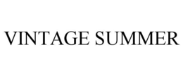 VINTAGE SUMMER trademark