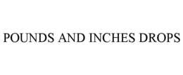 POUNDS AND INCHES DROPS trademark