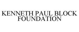KENNETH PAUL BLOCK FOUNDATION trademark
