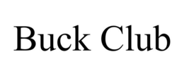 BUCK CLUB trademark