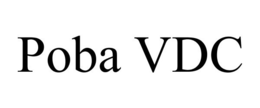 POBA VDC trademark