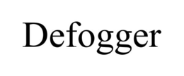 DEFOGGER trademark