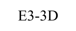 E3-3D trademark