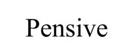 PENSIVE trademark