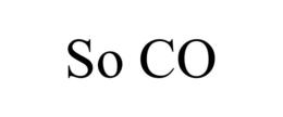 SO CO trademark