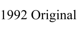 1992 ORIGINAL trademark