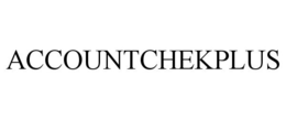 ACCOUNTCHEKPLUS trademark