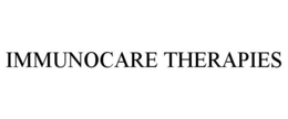 IMMUNOCARE THERAPIES trademark