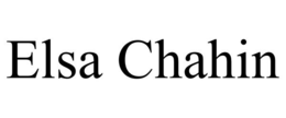 ELSA CHAHIN trademark