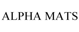 ALPHA MATS trademark