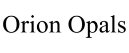 ORION OPALS trademark
