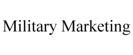 MILITARY MARKETING trademark