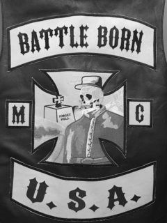 BATTLE BORN MC U.S.A. FORGET HELL trademark