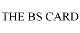 THE BS CARD trademark