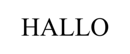 HALLO trademark