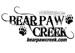 BEAR PAW CREEK ESTABLISHED SINCE 2000 BEARPAWCREEK.COM trademark