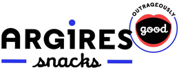 ARGIRES SNACKS OUTRAGEOUSLY GOOD trademark