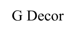 G DECOR trademark