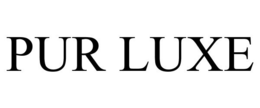 PUR LUXE trademark
