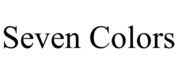 SEVEN COLORS trademark