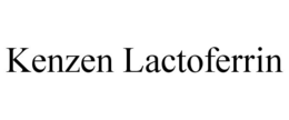 KENZEN LACTOFERRIN trademark
