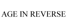 AGE IN REVERSE trademark