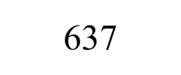 637 trademark