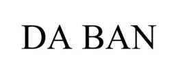 DA BAN trademark