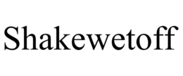 SHAKEWETOFF trademark