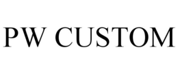 PW CUSTOM trademark