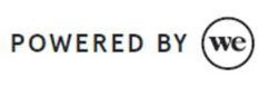 POWERED BY WE trademark