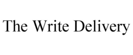 THE WRITE DELIVERY trademark